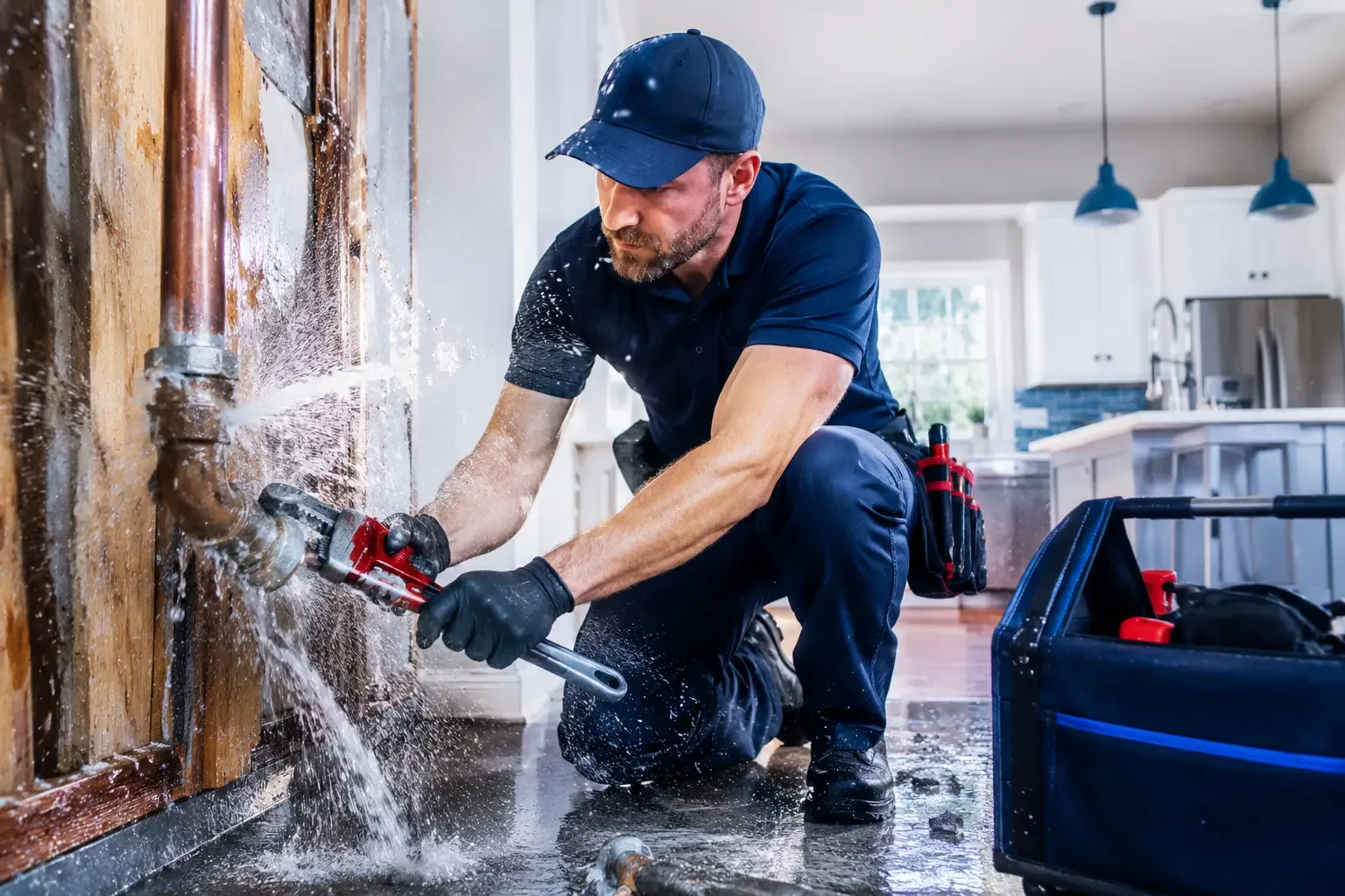 Local emergency pipe repair professionals in Ewing, IL